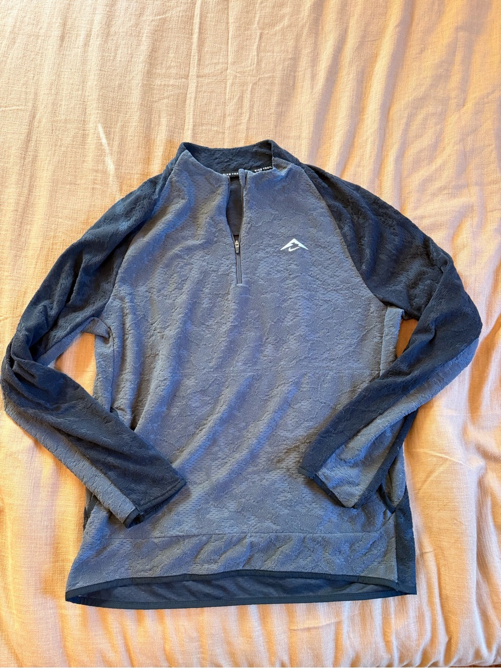 Nike Women's Half-Zip Pullover - Navy/Black